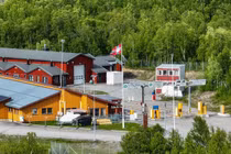 Cửa khẩu Storskog ở biên giới Na Uy-Nga (Ảnh: Getty)