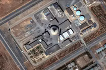 Cơ sở Arak, mặc dù vẫn đang trong quá trình xây dựng, từ lâu đã được các cường quốc phương Tây coi là một thành phần tiềm năng của chương trình vũ khí hạt nhân Iran. Ảnh: Maxar Technologies.