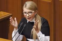 Former Ukrainian Prime Minister Yulia Timoshenko. Ảnh: STR.