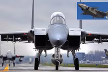 F-15C của Mỹ và J-20 của Trung Quốc (Ảnh: Military Watch)