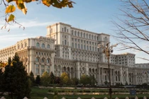 Tòa nhà Quốc hội ở Bucharest, Romania (Ảnh: Getty)