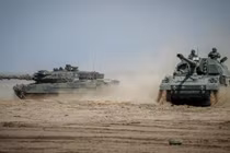 Estonia đào hào chống tăng dọc biên giới với Nga mặc dù thừa nhận không có mối đe dọa trực tiếp. Ảnh: Getty.