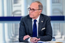 Cựu Giám đốc Hội đồng Kinh tế Quốc gia Mỹ Larry Kudlow trên Fox News ngày 5/3 (Ảnh: Getty)