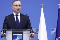 Tổng thống Ba Lan Andrzej Duda (Ảnh: AFP)