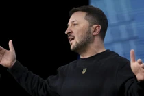 Tổng thống Ukraine Volodymyr Zelensky (Ảnh: Getty)