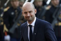 Bộ trưởng Ngoại giao Pháp Jean-Noel Barrot thăm cung điện Elysee ngày 31/3. Ảnh: Getty.