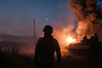 Xe chiến đấu bộ binh BMP-2 của Ukraine (Ảnh: Getty)