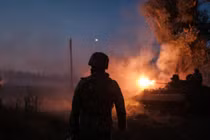 Xe chiến đấu bộ binh BMP-2 của Ukraine (Ảnh: Getty)