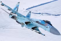 Chiến đấu cơ Su-35 của Không quân Nga. Ảnh: MW.