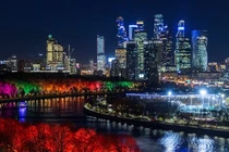 Thủ đô Moscow, Nga trong bức ảnh chụp ngày 31/10 (Ảnh: Reuters)