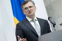 Ngoại trưởng Ukraine Dmytry Kuleba (Ảnh: AFP)