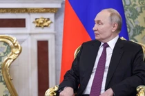 Tổng thống Nga Vladimir Putin tham dự cuộc họp với Tổng thống Belarus Alexander Lukashenko tại Điện Kremlin ở Moscow, Nga. Ảnh: Sputnik.