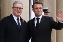 Thủ tướng Anh Keir Starmer và Tổng thống Pháp Emmanuel Macron. Ảnh: Getty.