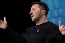 Tổng thống Ukraine Volodymyr Zelensky. Ảnh: Getty.