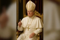 Tổng thống Mỹ Donald Trump trong bức ảnh mặc áo choàng Giáo hoàng do AI tạo ra. Ảnh: Truth Social.