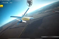 UAV ngày càng được Ukraine sử dụng nhiều trong nhiệm vụ phòng không. Ảnh: BQP Ukraine.