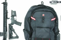 Súng trường tháo rời và ba lô được sử dụng bởi tay súng Thomas M. Crooks ở Pennsylvania (Ảnh: FBI)