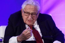 Cựu Ngoại trưởng Mỹ Henry Kissinger (Ảnh: AFP)