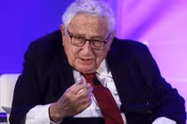 Cựu Ngoại trưởng Mỹ Henry Kissinger (Ảnh: AFP)