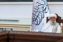 Thủ tướng trong chính phủ của Taliban, Mullah Mohammad Hassan Akhund (Ảnh: AFP)