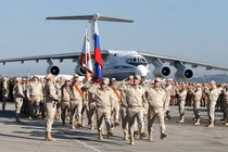 Căn cứ Khmeimim ở Latakia của Syria. Ảnh: Getty.