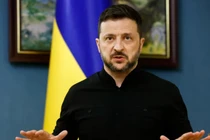 Tổng thống Ukraine Volodymyr Zelensky. Ảnh: Reuters.