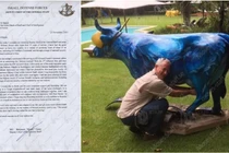 Một bức ảnh cá nhân của Bộ trưởng Quốc phòng Israel bị nhóm hacker đăng tải trên website của chúng (Ảnh: RT)