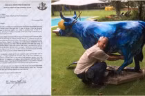 Một bức ảnh cá nhân của Bộ trưởng Quốc phòng Israel bị nhóm hacker đăng tải trên website của chúng (Ảnh: RT)