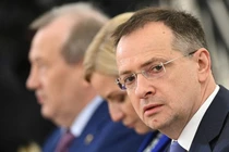 Trợ lý Tổng thống Nga, ông Vladimir Medinsky. Ảnh: Sputnik.