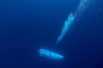 Hệ thống âm thanh đáy biển của Hải quân Mỹ có thể đã thu được tiếng nổ của tàu thăm xác Titanic có tên Titan (Ảnh: Getty)