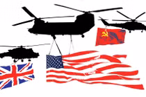 Mỹ được thêm vào danh sách các siêu cường từng thất bại trên chiến trường Afghanistan (Ảnh: FT)