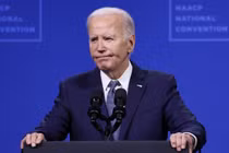 Tổng thống Mỹ Joe Biden phát biểu tại một sự kiện ở Las Vegas, Nevada ngày 16/7 (Ảnh: AFP)
