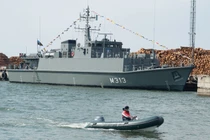 Estonia có thể cho phép bắn hạ các tàu dân sự được cho là gây mối đe dọa với nước này. Ảnh: Getty.