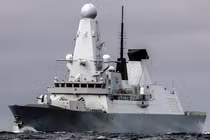 Tàu khu trục lớp Type 45 của Hải quân Hoàng gia Anh. Ảnh: MW.