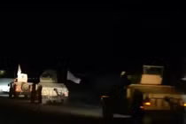 Hình ảnh trong cuộc giao tranh vào đêm 11/10. Ảnh: RT.