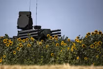 Hệ thống phòng không Pantsir-S1 của Nga. Ảnh: Getty.