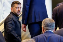 Tổng thống Ukraine Volodymyr Zelensky đến tham dự Đại hội đồng LHQ lần thứ 80 tại New York, Mỹ ngày 23/9. Ảnh: Reuters.