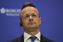 Bộ trưởng Ngoại giao Hungary Peter Szijjarto (Ảnh: Getty)