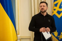 Tổng thống Ukraine Volodymyr Zelensky. Ảnh: Getty.