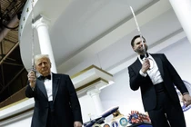 Tổng thống Donald Trump và Phó Tổng thống J.D. Vance trong một sự kiện ngày nhậm chức ở Washington, DC, ngày 20/1. Ảnh: Getty.