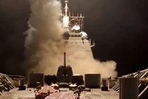 Mỹ phát động các cuộc tấn công quân sự chống lại Houthi, ngày 15/3. Ảnh: Reuters.