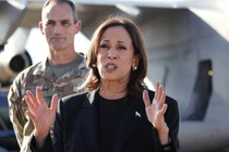 Phó Tổng thống Kamala Harris, ứng cử viên Tổng thống của đảng Dân chủ (Ảnh: Getty)