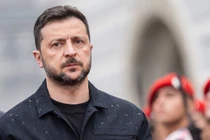 Tổng thống Ukraine Volodymyr Zelensky. Ảnh: Getty.