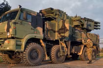 Xe chiến đấu phòng không Pantsir của Nga. Ảnh: MW.