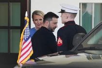 Tổng thống Ukraine Volodymyr Zelensky. Ảnh: Getty.