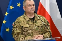 Tổng tư lệnh lực lượng vũ trang Ba Lan Tướng Wieslaw Kukula (Ảnh: TVN24)