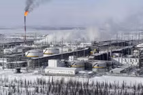 Mỏ dầu Vankorskoye của Nga (Ảnh: Reuters).