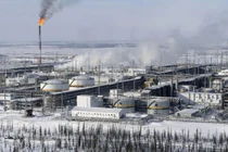 Mỏ dầu Vankorskoye của Nga (Ảnh: Reuters).