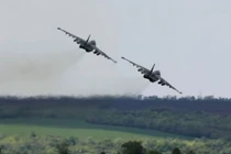 Chiến đấu cơ Su-25 của Nga (Ảnh: Sputnik)