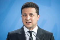 Tổng thống Ukraine Volodymyr Zelensky (Ảnh: Getty)